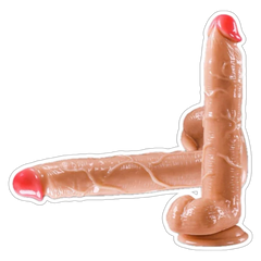 27 CM Realistik Dokulu Damarlı Dildo Vantuzlu Büyük Boy Gerçekçi Yapay Penis Dildo