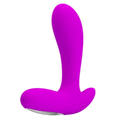 30 Modlu USB Şarjlı Prostat Uyarıcı Titreşimli Anal Plug Mor