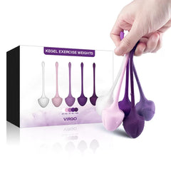 Ağırlıklı Kegel Egzersiz Seti – Silikon Toplar
