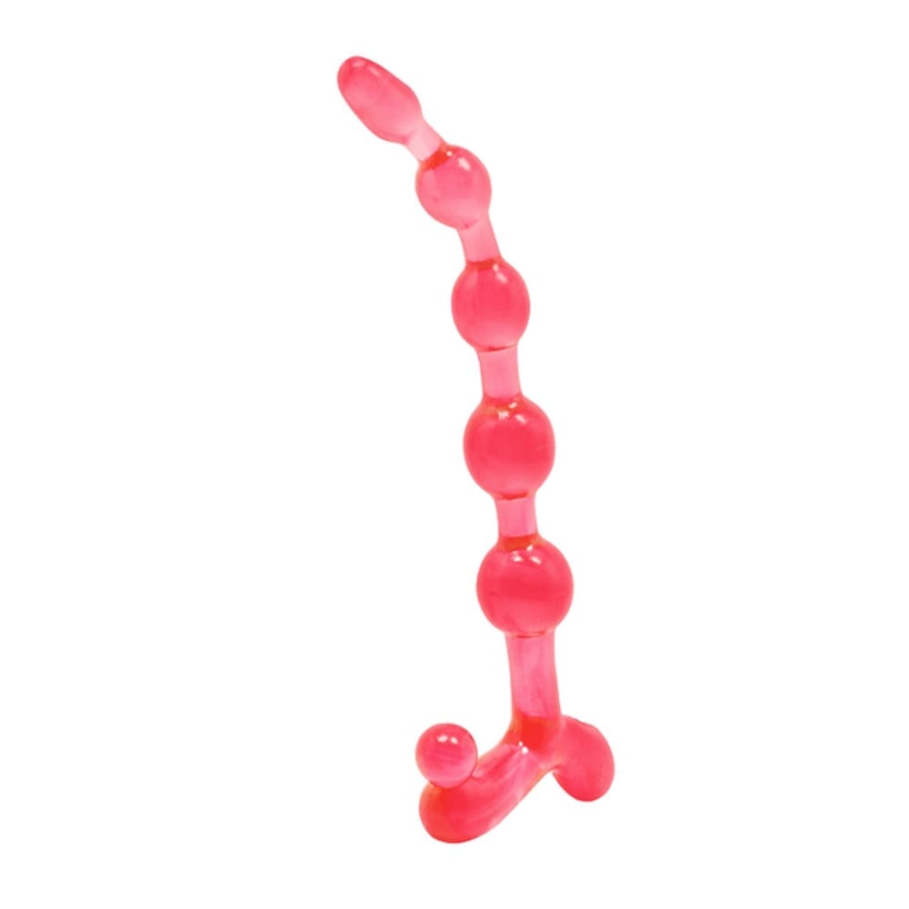 Bendy Twist Sıralı Boğumlu Jel Anal Plug 20 CM