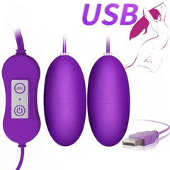 BRIGHT Çift Motorlu USB Şarjlı Kegel Egzersiz Topu