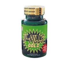 V-Pills Gold Orjinal Hologramlı Bitkisel Kapsül