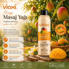 Viaxi Mangolu Masaj Yağı | Tropikal Aroma | Tüm Cilt Tipleri