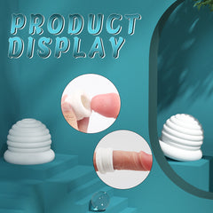Jelly 4 Tırtıklı Silikon Penis Kılıfı – Yeniden Kullanılabilir