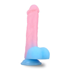 Karanlıkta Parlayan Dildo Ultra Yumuşak Realistik Yapay Penis Dildo