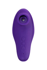 Klitoral Uyarıcı Emici Parmağa Takılabilir Vibratör Mor 
