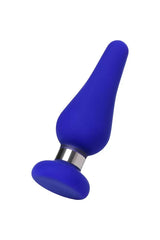 L Classic Metal Aksesuarlı Özel Silikon Anal Plug Tıkaç 13 Cm