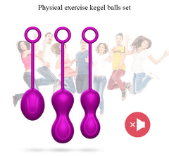 M5 Kegel Egzersiz Topu Seti – 3 Farklı Ağırlık