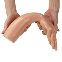 Realistik Dokulu King Dong Kalın Gerçekçi Anal Fisting El-Kol Dildo Magic Hand El Görünümlü 35 cm Realistik Dildo
