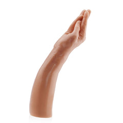 Realistik Dokulu King Dong Kalın Gerçekçi Anal Fisting El-Kol Dildo Magic Hand El Görünümlü 35 cm Realistik Dildo