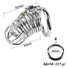 Metalik Penis Kilidi 45mm