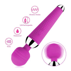 Modern Wand Vibratör Pembe
