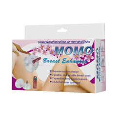 Momo 7 Titreşim Ayarlı Vakumlu ve Masaj Uçlu Göğüs Pompası