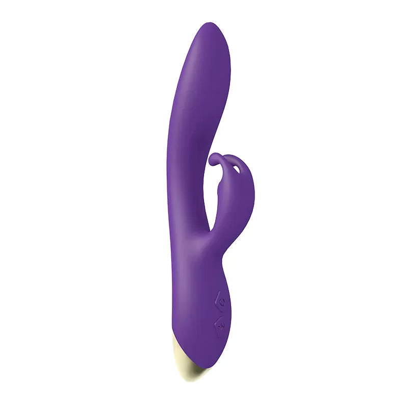 Mor Klitoris ve G Spot Uyarıcı Rabbit Vibratör