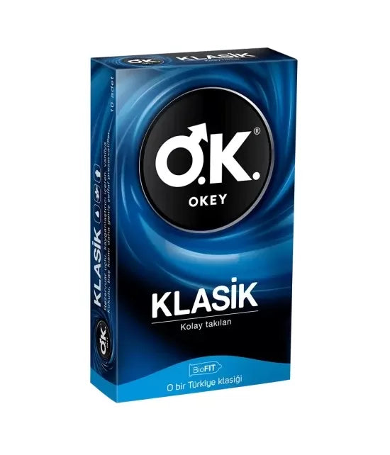 OKEY Klasik Prezervatif 10'lu
