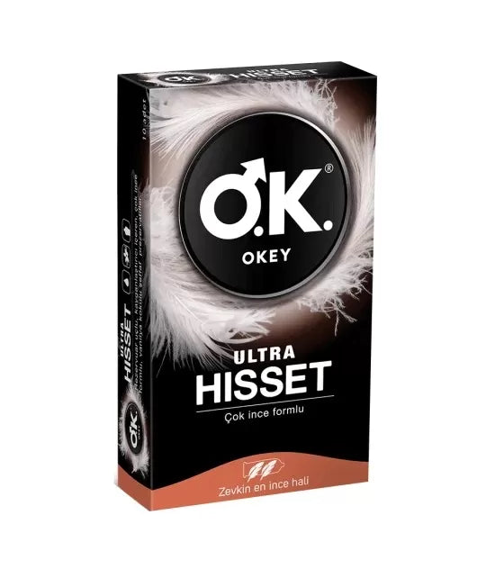 OKEY Ultra İnce Prezervatif 10'lu