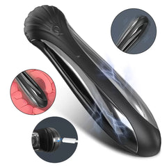 Poison Dart Şarjlı Elektrikli Uyarıcı G Nokta Uyarıcı ve Titreşimli Prostat Uyarıcı Anal Mini Vibratör