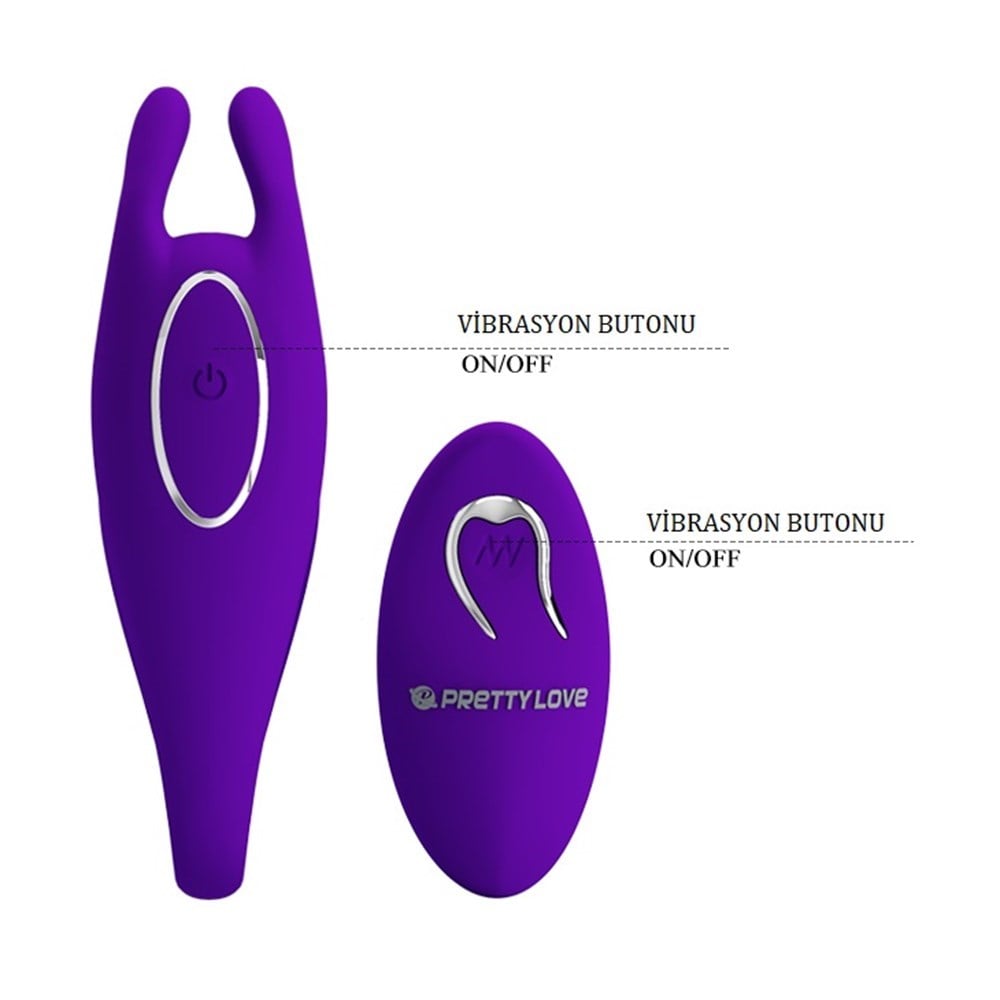 Uzaktan Kumandalı Şarjlı Tavşan Vibratör 12 Mod