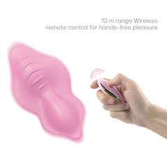 PRIME TOYS Whisper Kablosuz Kumandalı Perine ve Klitoris Uyarıcı Giyilebilir 2 in 1 Panty Vibratör