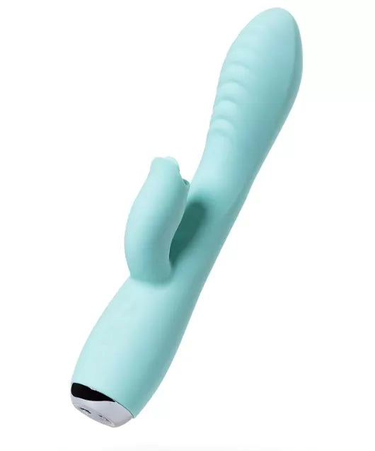 Şarjlı G Spot Ve Klitoral Uyarıcı Dilli Rabbit Vibratör 