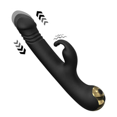 Şarjlı İleri Geri Hareketli Klitoris ve G Nokta Uyarıcı Rabbit Vibratör