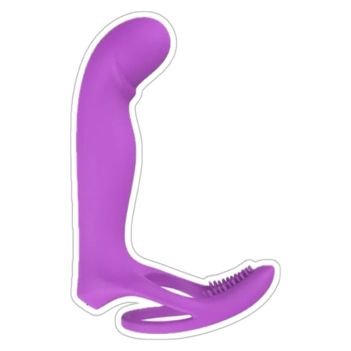 Şarjlı Kablosuz Kumandalı Çift Penetrasyon Testis ve Penis Yüzüğü Klitoris Uyarıcı Vibratör