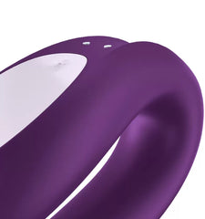 Satisfyer Double Joy Connect App Telefon Uyumlu Klitoris ve G-Spot Uyarıcı Çiftlere Özel Vibratör