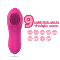 Telefon Kontrollü Manyetik Klipsli Külot İçi Giyilebilir Klitoris Uyarıcı Panty App Vibratör
