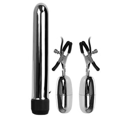 Titreşim Mandallı Göğüs Klips Uyarıcılı &amp; Vibratör